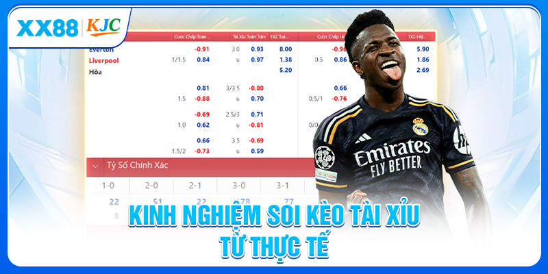 Kinh nghiệm soi kèo tài xỉu từ thực tế